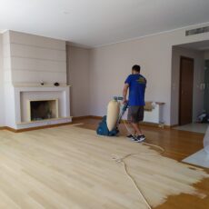 Τρίψιμο με περιστροφική μηχανή